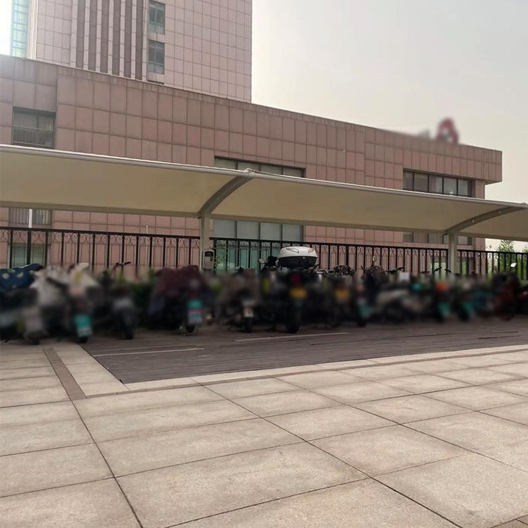 通山县膜结构电动车棚